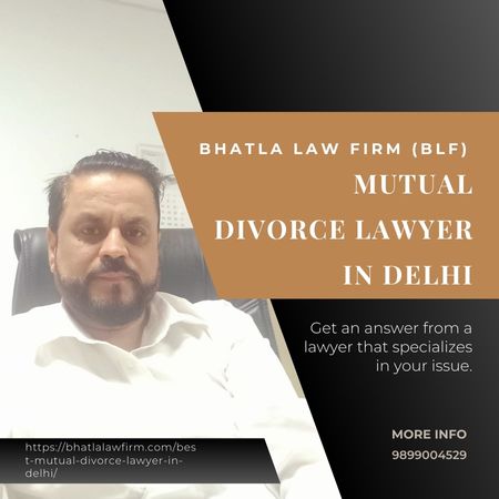 Mutual Divorce Lawyer in Delhi