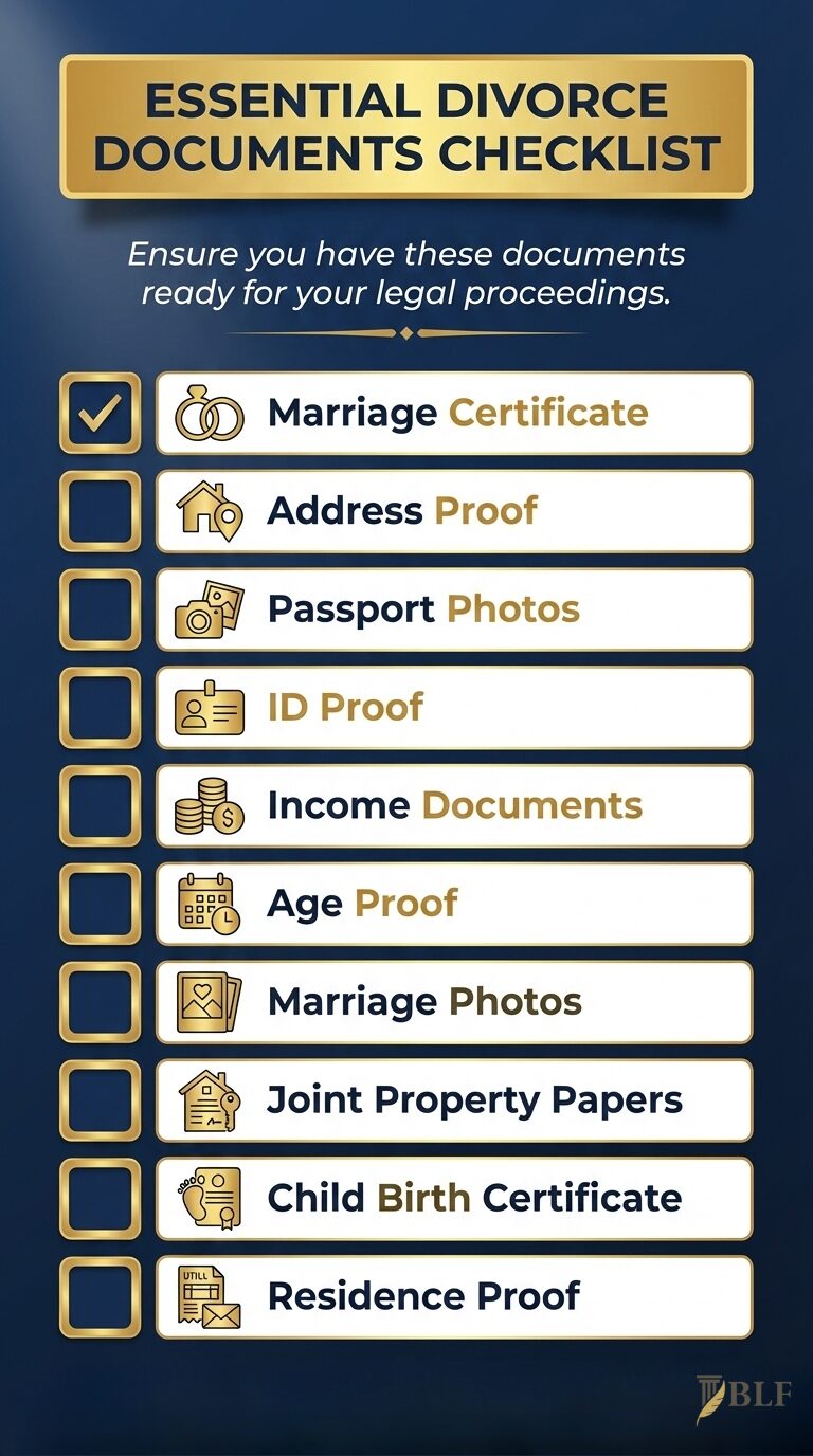 Essential Divorce Document Checklist