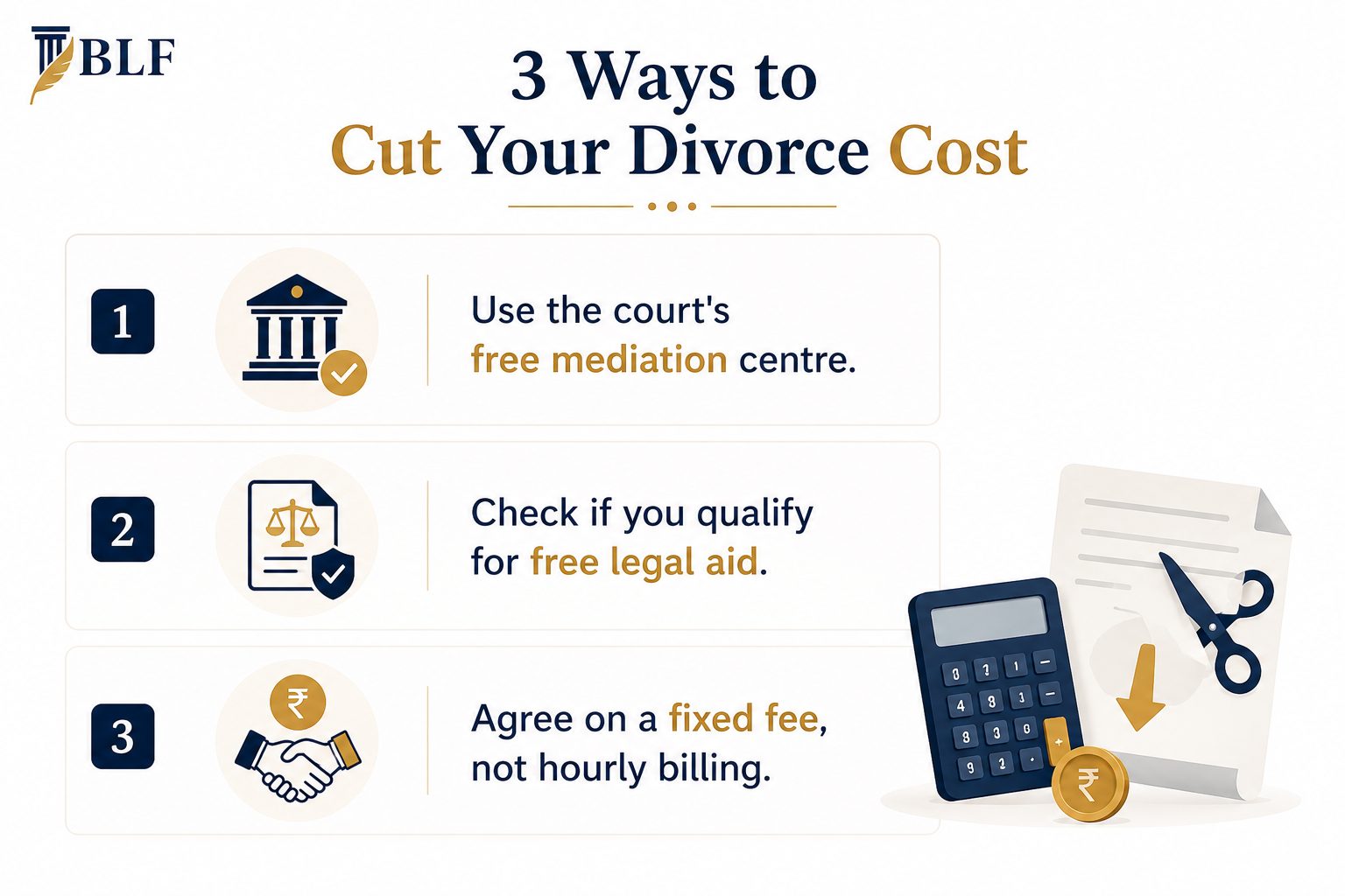 Ways to Cut Your Divorce Cost